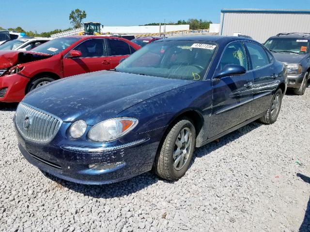 2G4WC582081325585 - 2008 BUICK LACROSSE C BLUE photo 2