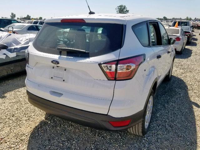 1FMCU0F76JUC09495 - 2018 FORD ESCAPE S WHITE photo 4