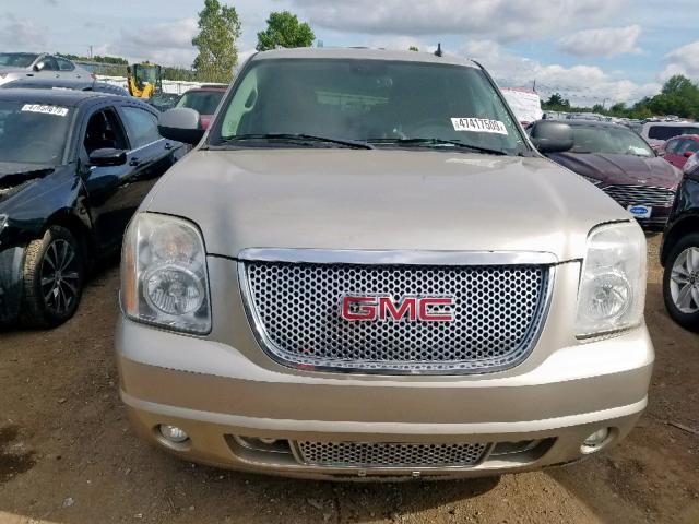 1GKFK63827J181880 - 2007 GMC YUKON DENA BEIGE photo 9