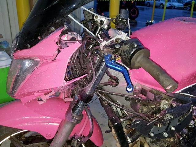 JYARJ18E69A002218 - 2009 YAMAHA FZ6 R PINK photo 9