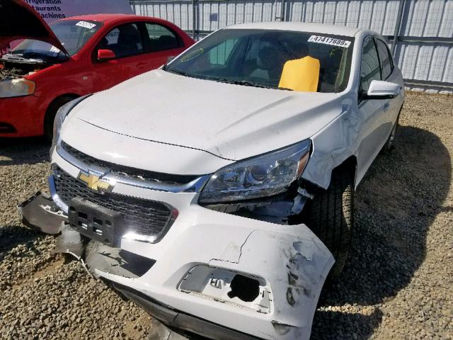 1G11C5SA8GU117982 - 2016 CHEVROLET MALIBU LIM WHITE photo 2