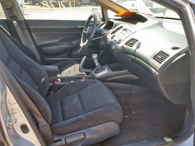 2HGFA1E66BH513439 - 2011 HONDA CIVIC LX-S Gümüş foto 5