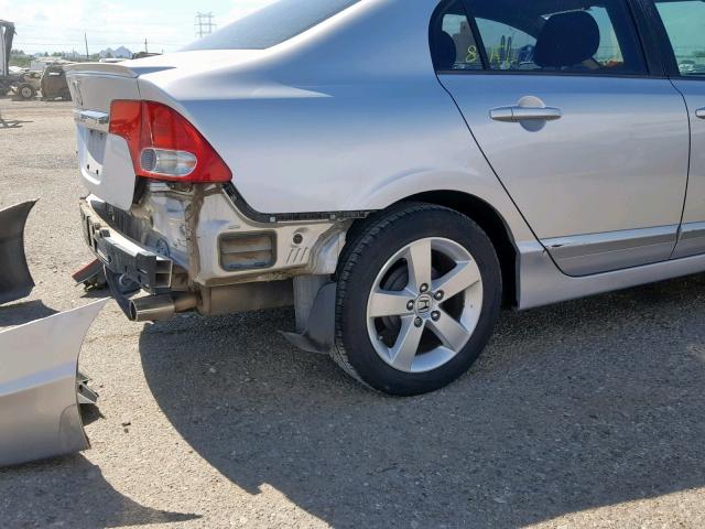 2HGFA1E66BH513439 - 2011 HONDA CIVIC LX-S Gümüş foto 9