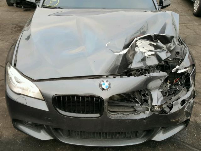 WBAXA5C56FD691808 - 2015 BMW 535 D GRAY photo 7
