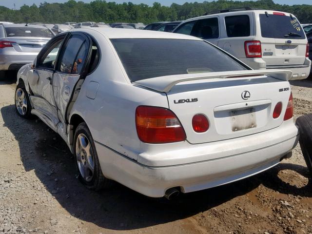 JT8BD68S4Y0113160 - 2000 LEXUS GS 300 WHITE photo 3