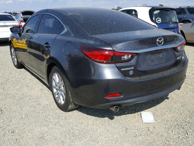 JM1GJ1U53F1190192 - 2015 MAZDA 6 SPORT GRAY photo 3