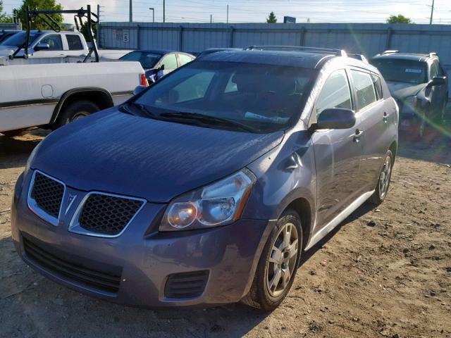 5Y2SM67099Z406177 - 2009 PONTIAC VIBE BLUE photo 2