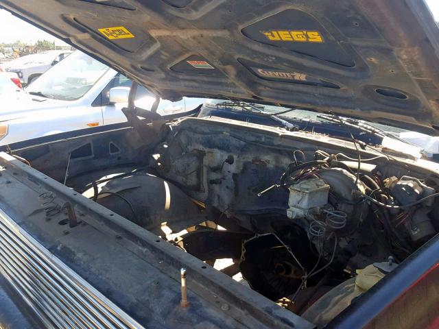 CKL147Z126640 - 1977 CHEVROLET CHEYENNE BLACK photo 7