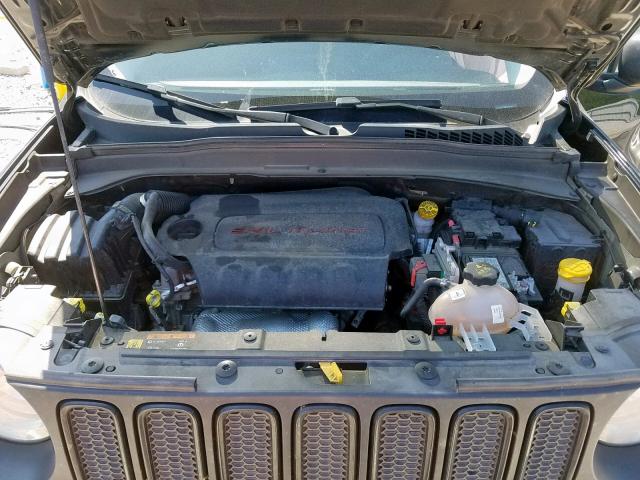 ZACCJAAT5GPD20590 - 2016 JEEP RENEGADE S BLACK photo 7