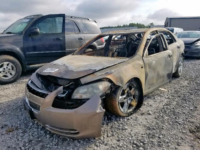 1G1ZH57B58F286563 - 2008 CHEVROLET MALIBU 1LT 烧焦的 照片 2