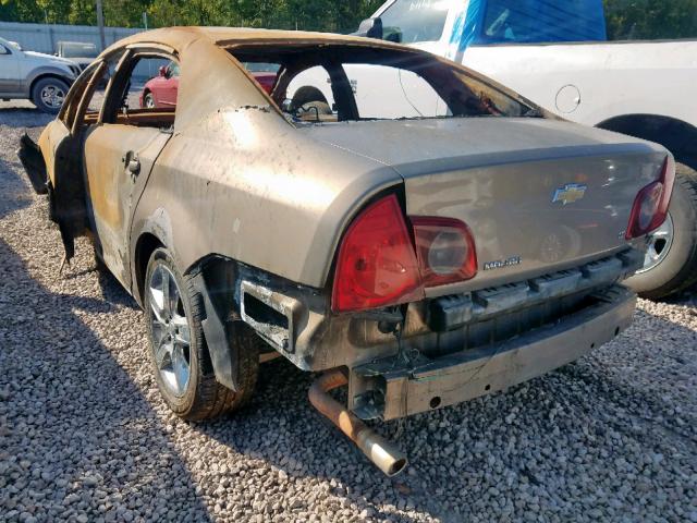 1G1ZH57B58F286563 - 2008 CHEVROLET MALIBU 1LT 烧焦的 照片 3