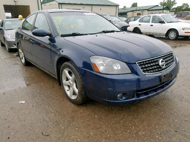 1N4BL11D96C238109 - 2006 NISSAN ALTIMA SE BLUE photo 1