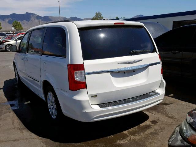 2C4RC1BG4DR743917 - 2013 CHRYSLER TOWN & COU WHITE photo 3