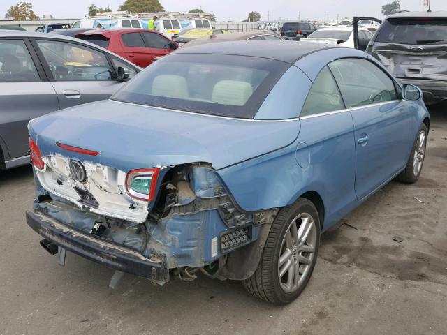 WVWFA71F48V015683 - 2008 VOLKSWAGEN EOS LUX 蓝色 照片 4