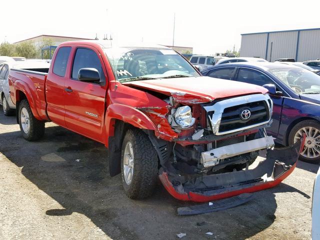 5TETU62N26Z270482 - 2006 TOYOTA TACOMA PRE RED photo 1