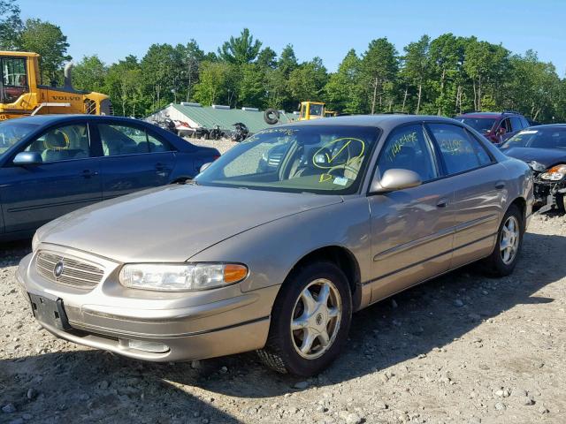 2G4WB55K521222743 - 2002 BUICK REGAL LS TAN photo 2