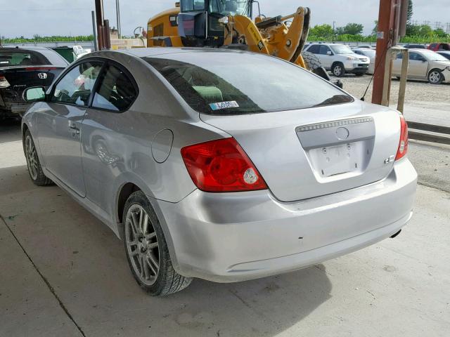 JTKDE167470217857 - 2007 TOYOTA SCION TC ვერცხლისფერი ფოტო 3