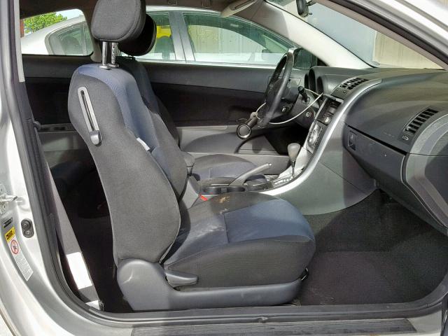 JTKDE167470217857 - 2007 TOYOTA SCION TC ვერცხლისფერი ფოტო 5
