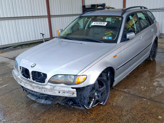 WBAEP33453PF02693 - 2003 BMW 325 XIT SILVER photo 2