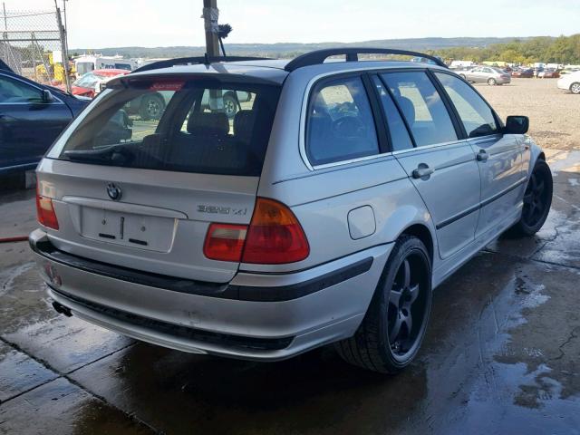 WBAEP33453PF02693 - 2003 BMW 325 XIT SILVER photo 4