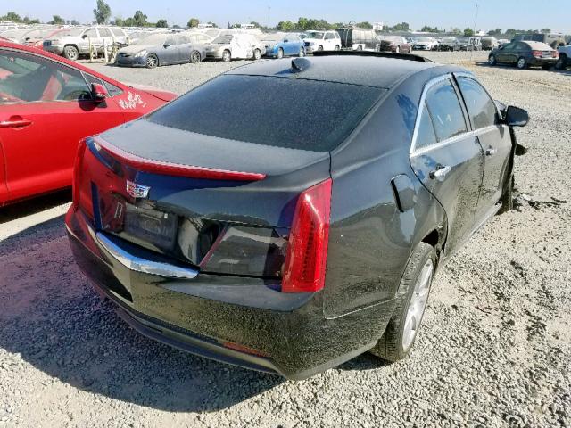 1G6AA5RA2F0113342 - 2015 CADILLAC ATS BLACK photo 4