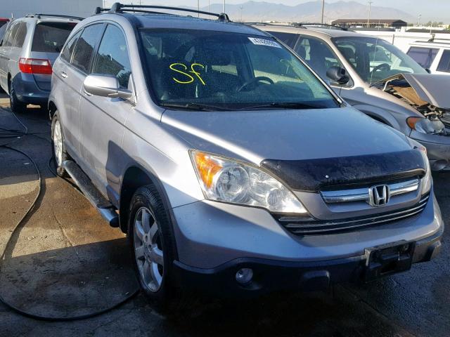 JHLRE48758C037768 - 2008 HONDA CR-V EXL SILVER photo 1