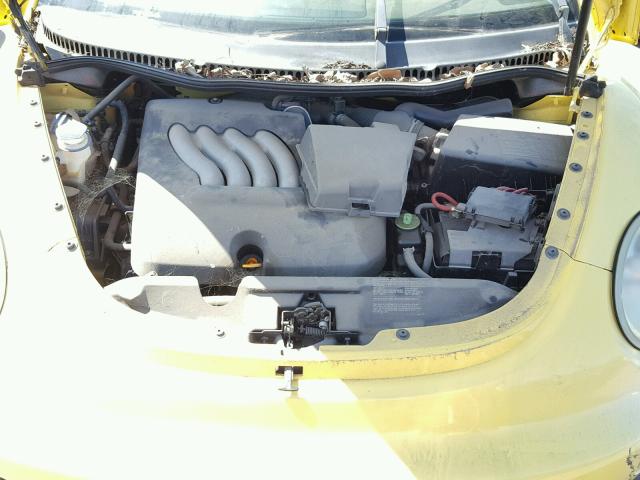 3VWCK31C35M414599 - 2005 VOLKSWAGEN NEW BEETLE 黄色 照片 7