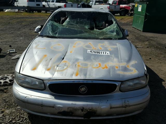 2G4WS52J711228523 - 2001 BUICK CENTURY CU SILVER photo 9