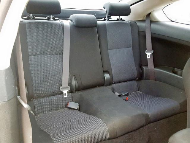 JTKDE167780222262 - 2008 TOYOTA SCION TC შავი ფოტო 6