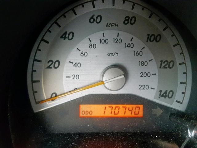 JTKDE167780222262 - 2008 TOYOTA SCION TC შავი ფოტო 8