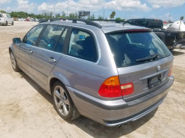 WBAEP33424PE91847 - 2004 BMW 325 XIT BLUE photo 3