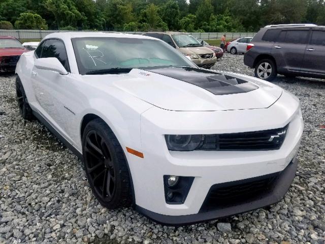 2G1FZ1EP3D9805202 - 2013 CHEVROLET CAMARO ZL1 白色 照片 1
