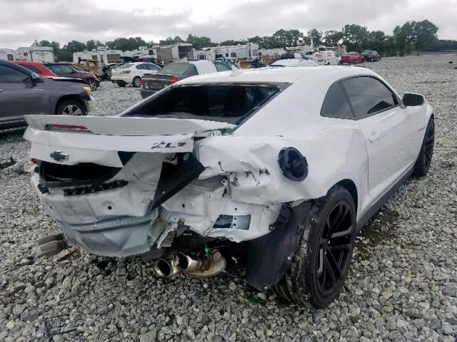 2G1FZ1EP3D9805202 - 2013 CHEVROLET CAMARO ZL1 白色 照片 4