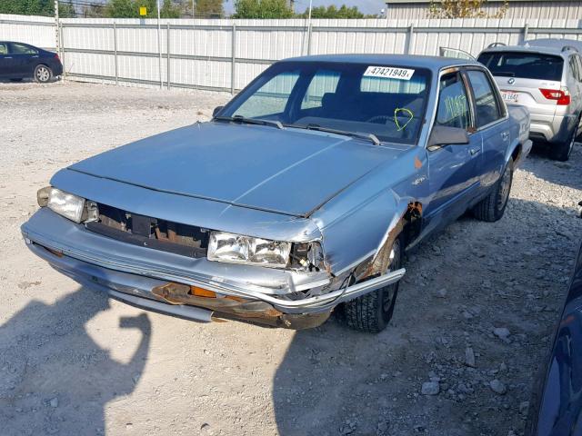 1G3AG54N9P6371748 - 1993 OLDSMOBILE CUTLASS CI 蓝色 照片 2