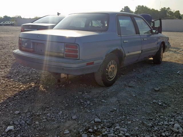 1G3AG54N9P6371748 - 1993 OLDSMOBILE CUTLASS CI 蓝色 照片 4