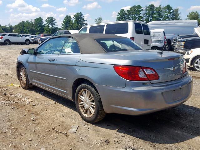 1C3LC55R68N608603 - 2008 CHRYSLER SEBRING TO GRAY photo 3