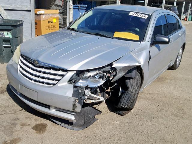 1C3LC46B09N537525 - 2009 CHRYSLER SEBRING LX GRAY photo 2