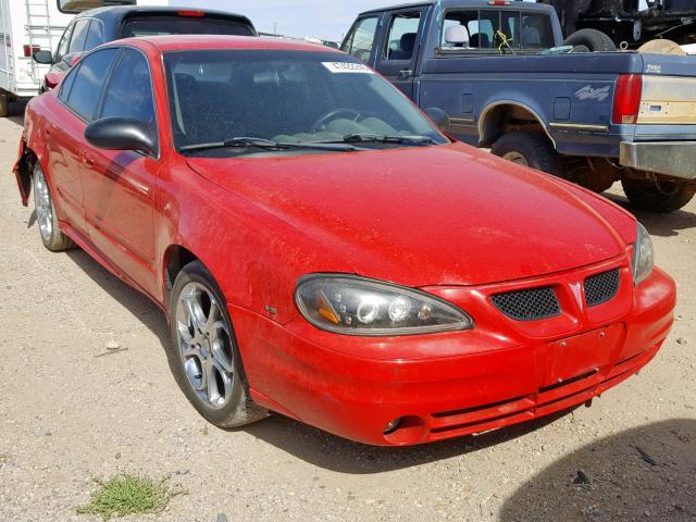 1G2NF52E53C115355 - 2003 PONTIAC GRAND AM S RED photo 1