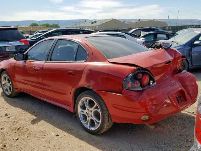 1G2NF52E53C115355 - 2003 PONTIAC GRAND AM S RED photo 3