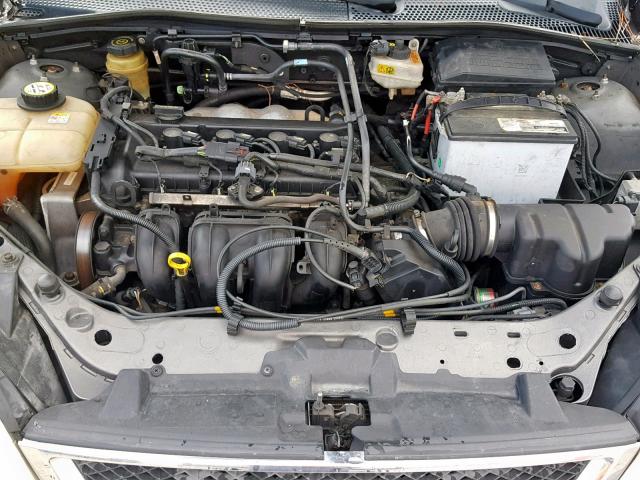 1FAHP34N75W299924 - 2005 FORD FOCUS ZX4 GRAY photo 7