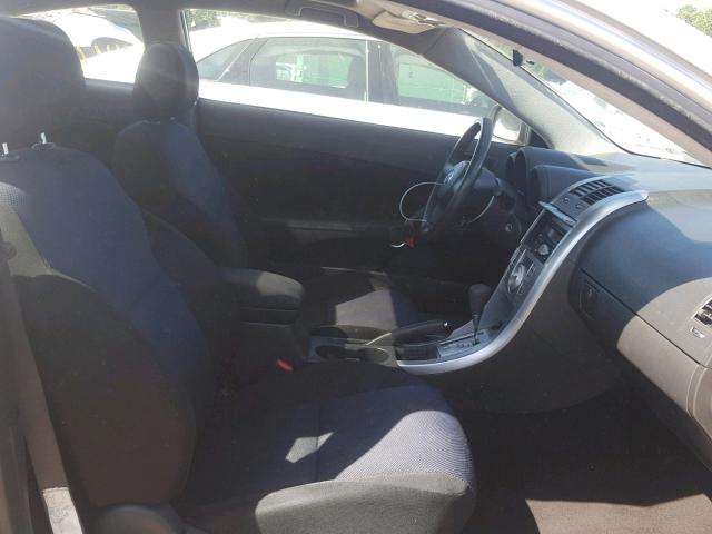 JTKDE177750043617 - 2005 TOYOTA SCION TC ვერცხლისფერი ფოტო 5