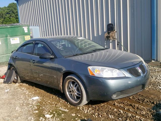 1G2ZF55B564279951 - 2006 PONTIAC G6 SE GRAY photo 1