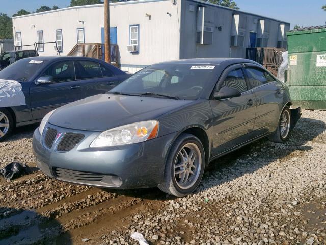 1G2ZF55B564279951 - 2006 PONTIAC G6 SE GRAY photo 2