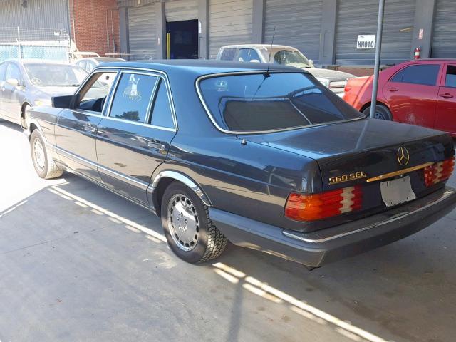 WDBCA39E3KA474725 - 1989 MERCEDES-BENZ 560 SEL CHARCOAL photo 3