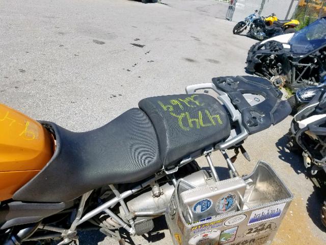 WB10313078ZU44635 - 2008 BMW R1200 GS ORANGE photo 6