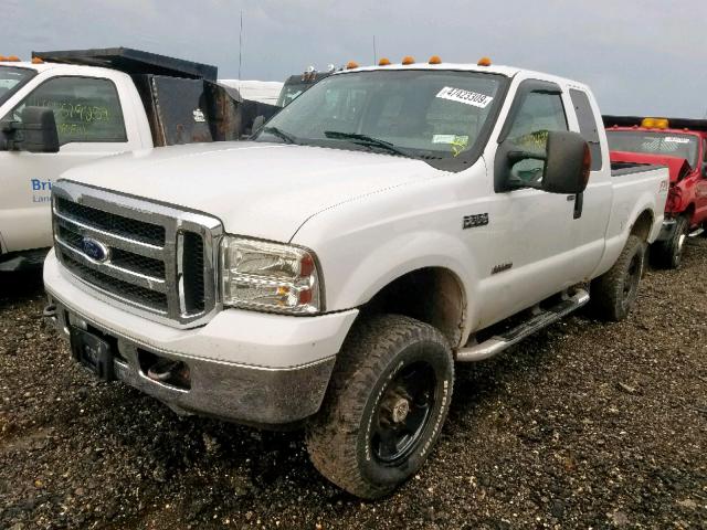 1FTWX31P27EB03288 - 2007 FORD F350 SRW S WHITE photo 2