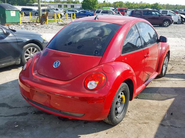 3VWRW31C18M519807 - 2008 VOLKSWAGEN NEW BEETLE 红色 照片 4