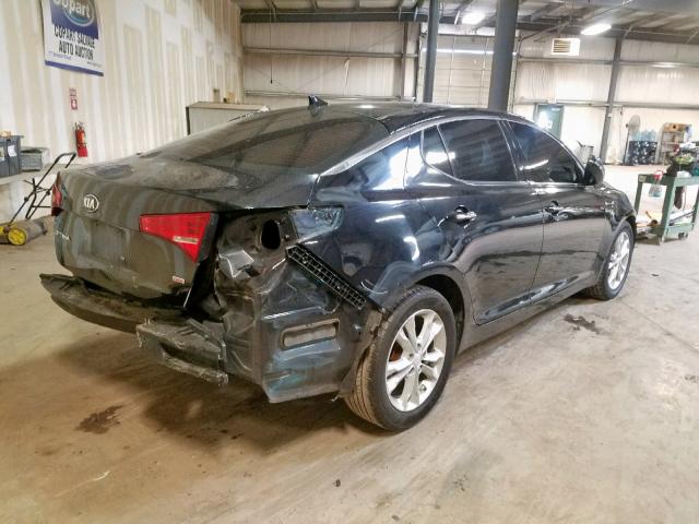 5XXGN4A7XDG172110 - 2013 KIA OPTIMA EX BLACK photo 4