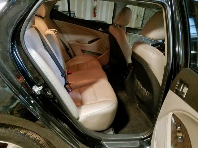 5XXGN4A7XDG172110 - 2013 KIA OPTIMA EX BLACK photo 6