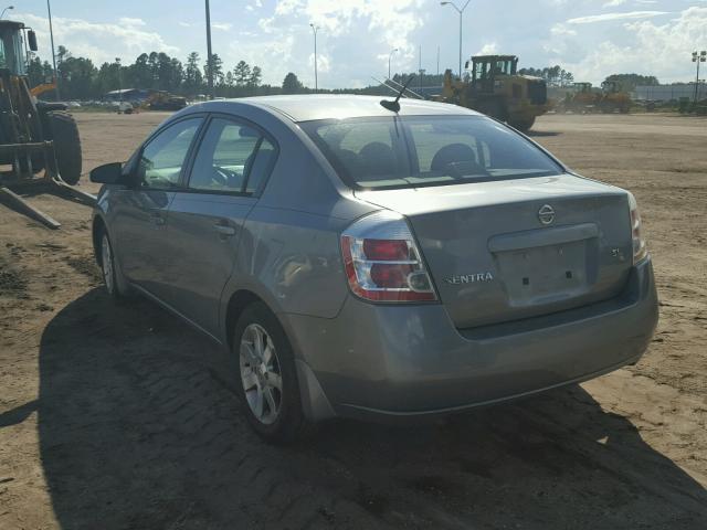 3N1AB61E28L728769 - 2008 NISSAN SENTRA 2.0 GRAY photo 3